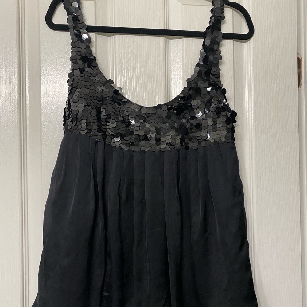 BeBe sequined tank top